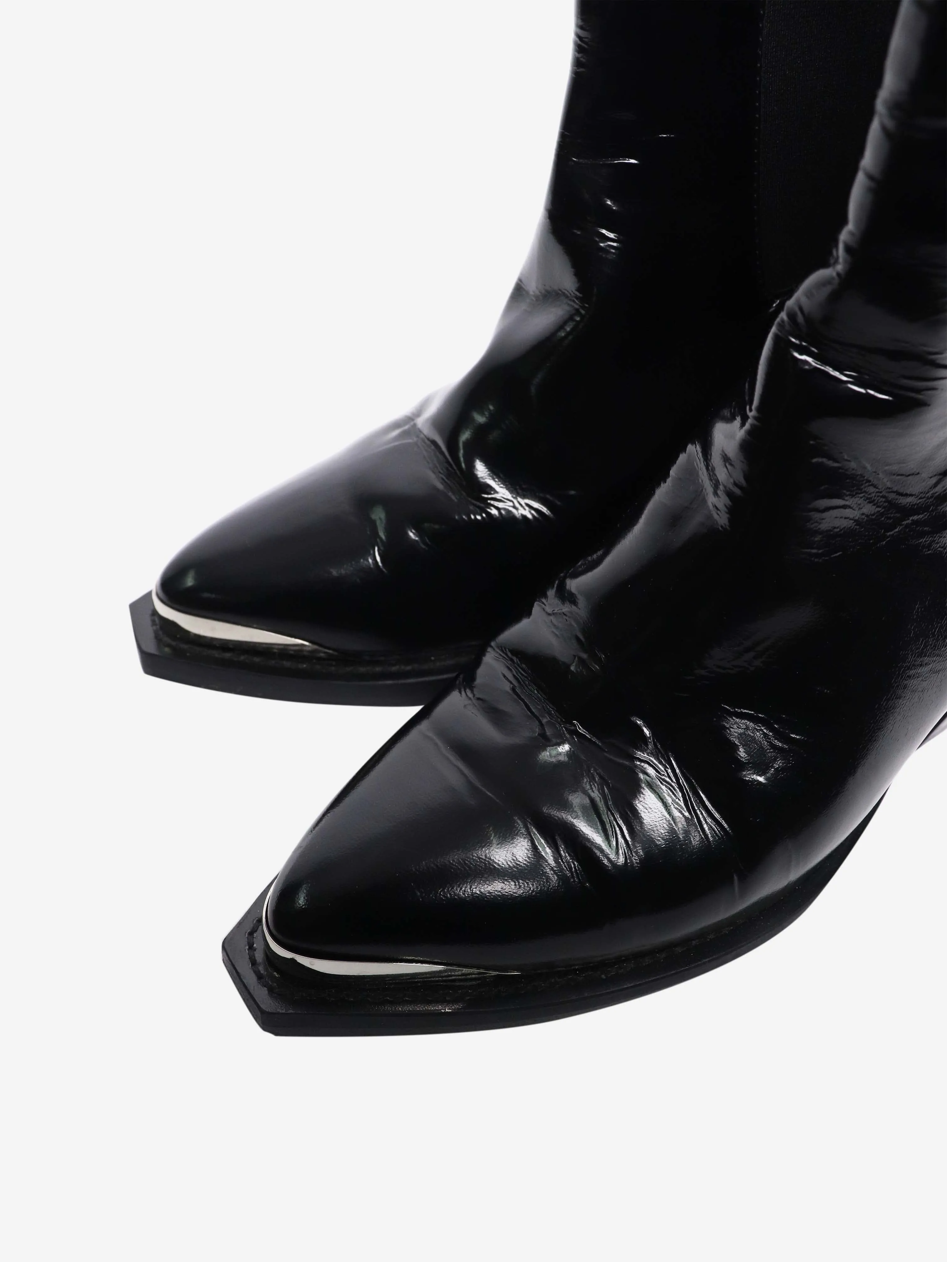 Black Chelsea boots - size EU 38
