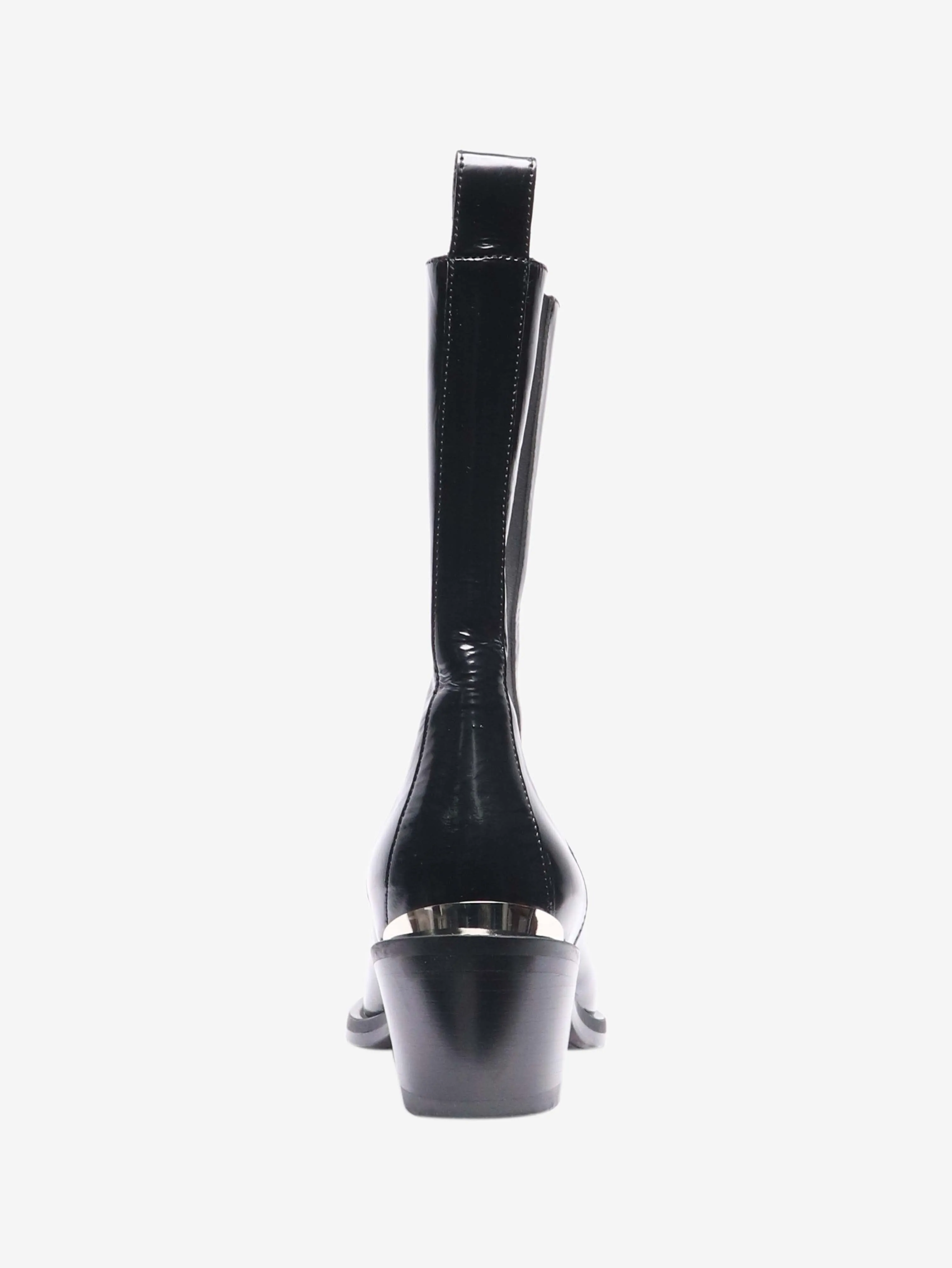 Black Chelsea boots - size EU 38