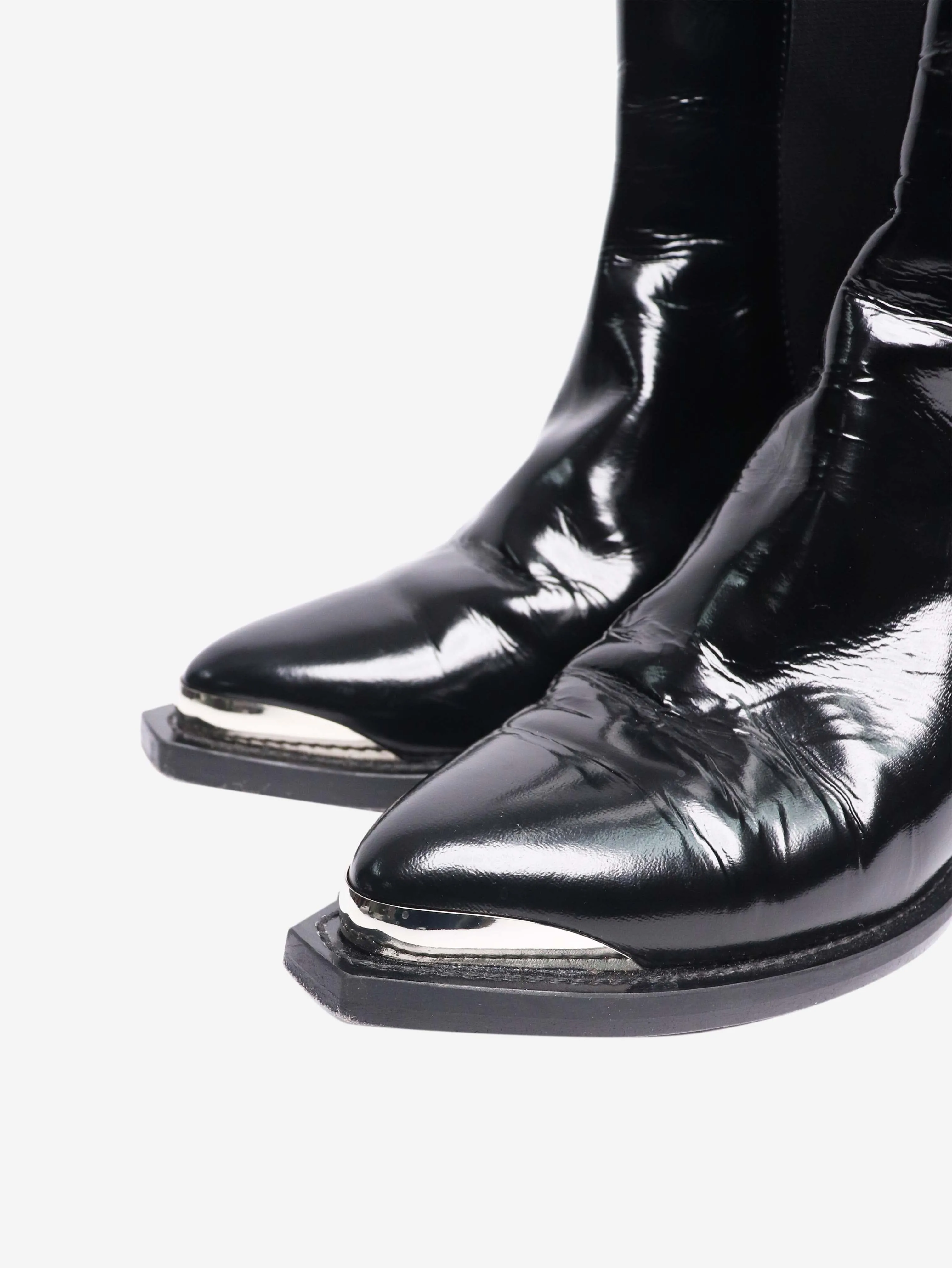 Black Chelsea boots - size EU 38