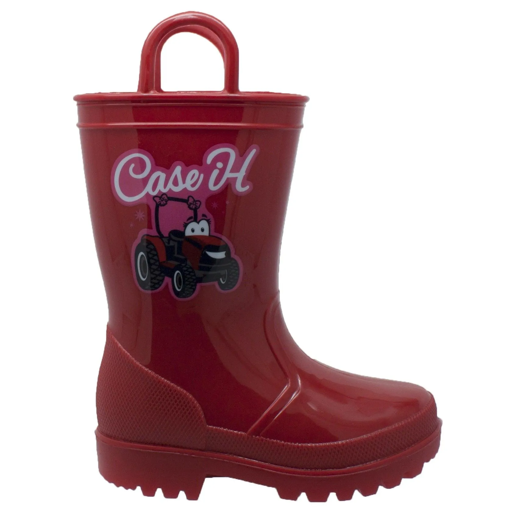 Case IH Toddler's PVC Boot with Light-Up Outsole Red
