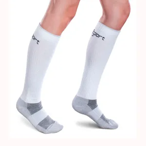 Corresport Sock White Large (#19663) - One Pair