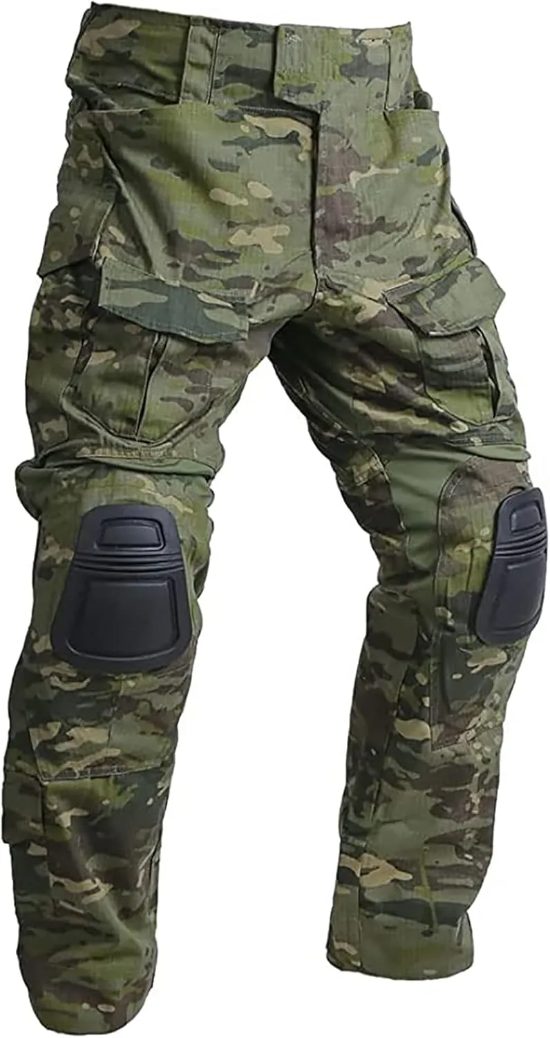 EMERSONGEAR Gen3 Paintball Pants with Knee Pads,Combat Trousers Army Airsoft Combat BDU Pants