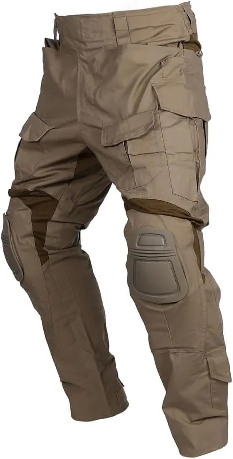 EMERSONGEAR Gen3 Paintball Pants with Knee Pads,Combat Trousers Army Airsoft Combat BDU Pants