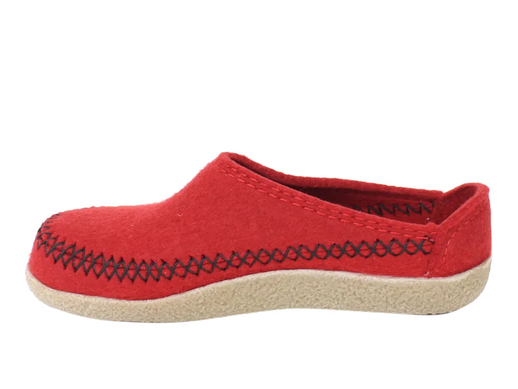 Haflinger Clogs Blizzard Credo Rubin