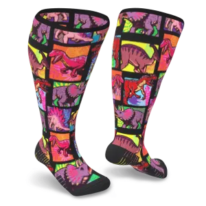 Jurassic Diabetic Compression Socks