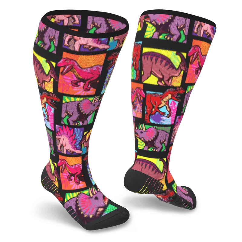 Jurassic Diabetic Compression Socks