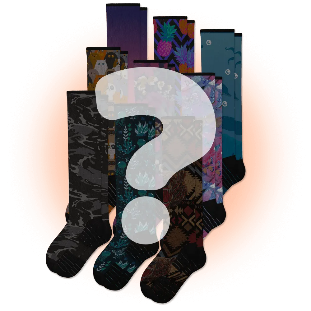 Mystery Compression Socks 3-Pack
