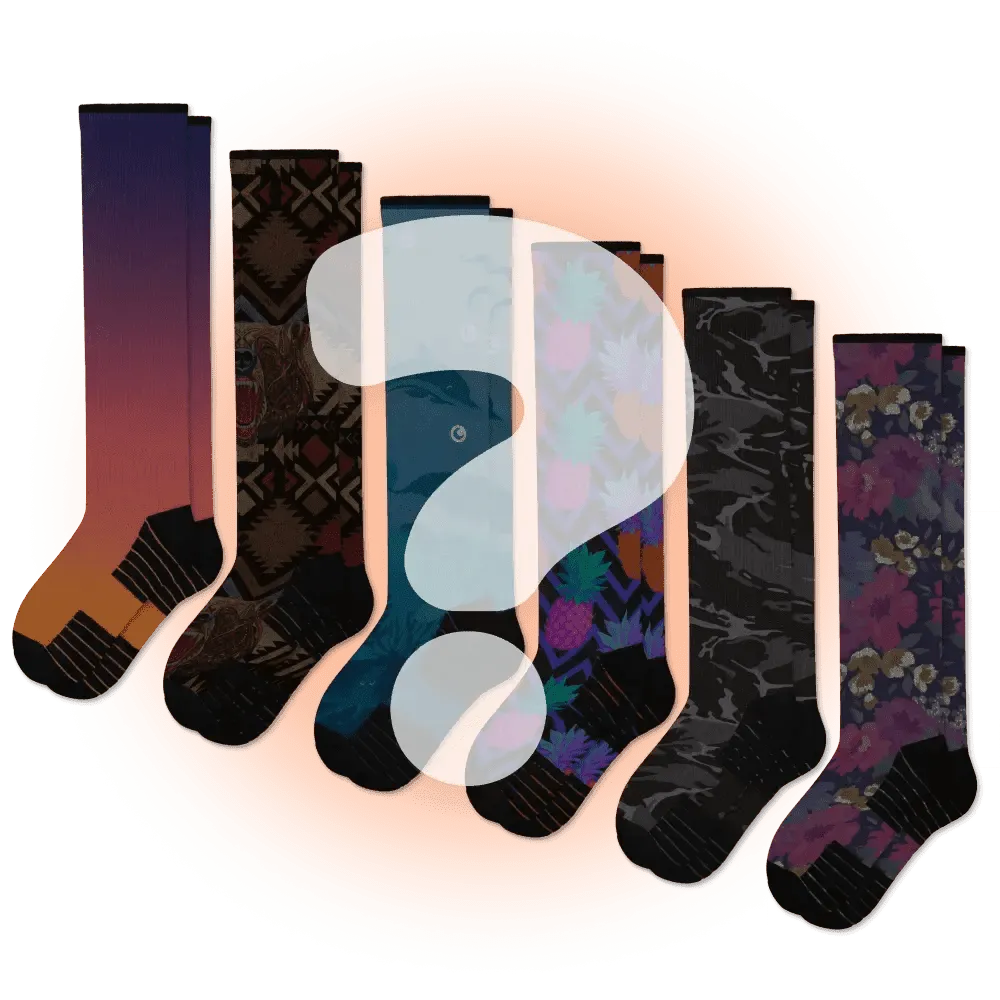 Mystery Compression Socks 3-Pack