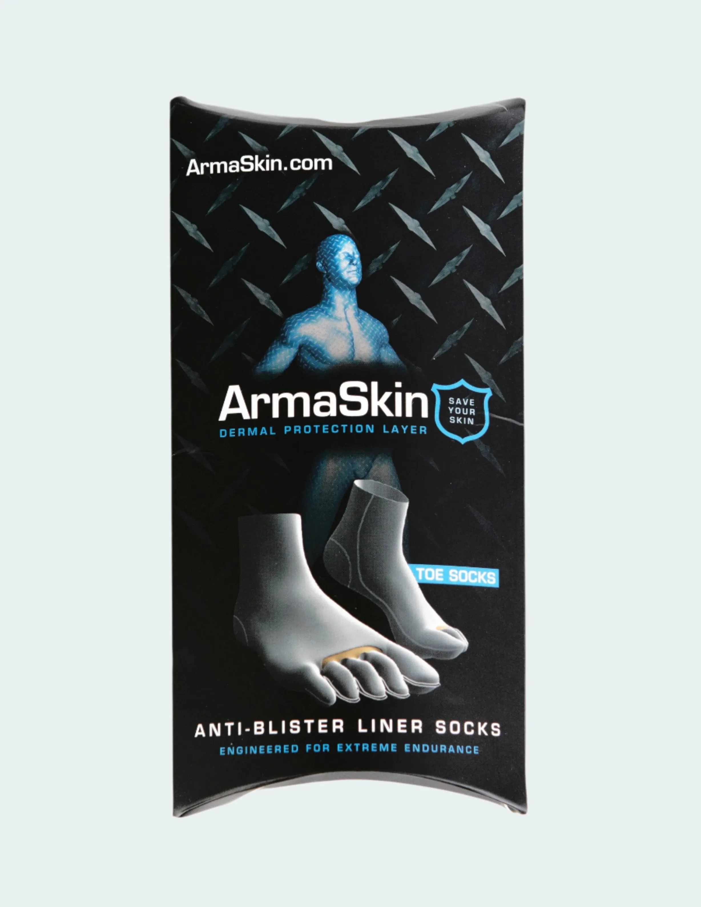 Polymer Anti Blister Short Liner Toe Socks