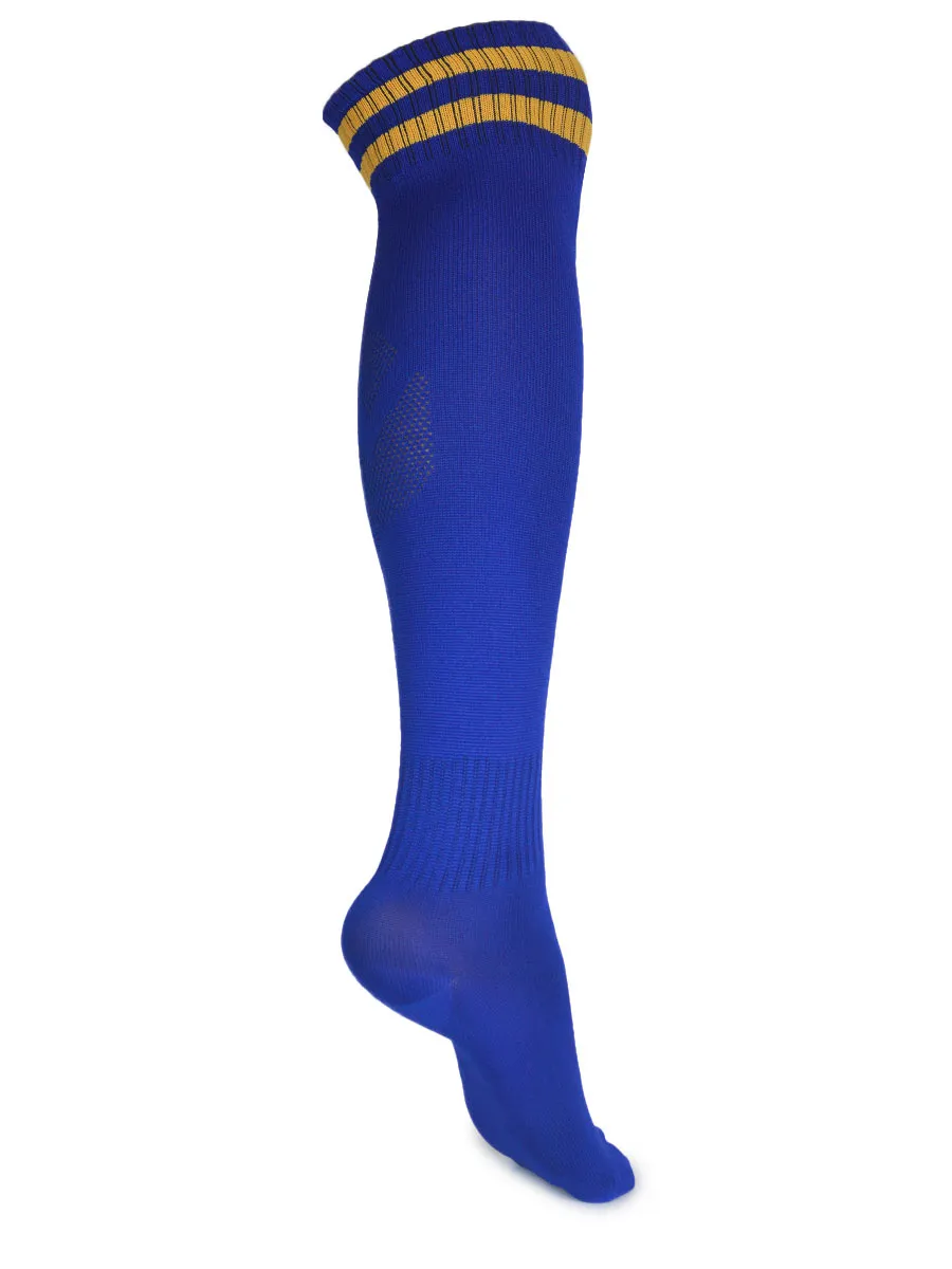 Premier Zone - Soccer Socks - CDP - 503 - Blue / Yellow