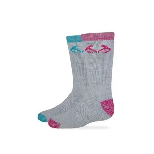Realtree Merino Wool Boot Socks 2 Pair Pack