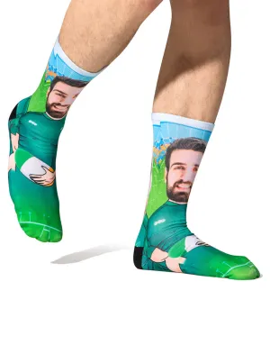 Rugby Player Ireland Socks