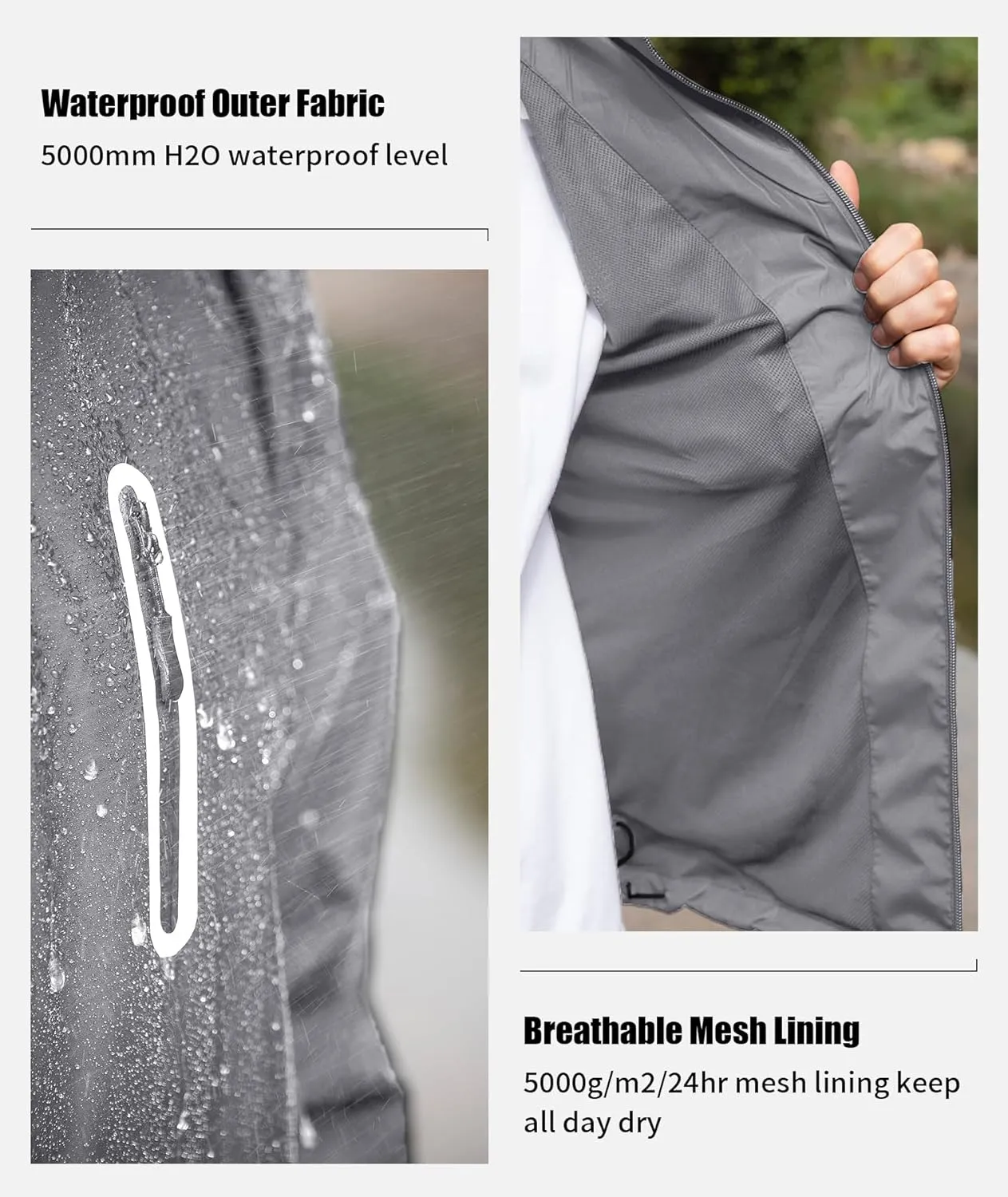 SWISSWELL Men's Heavy Duty Work Utility Rain Gear Suit Jacket and Rain Bibs Pants Waterproof for Fishing Sailing Boating